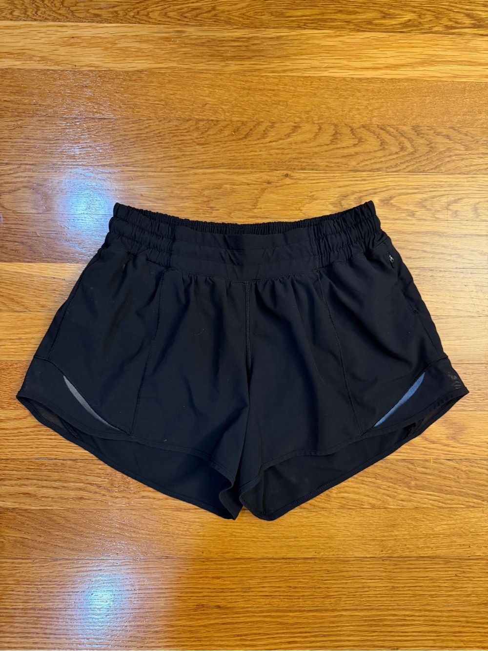 lululemon athletica Black Athletic Running Shorts